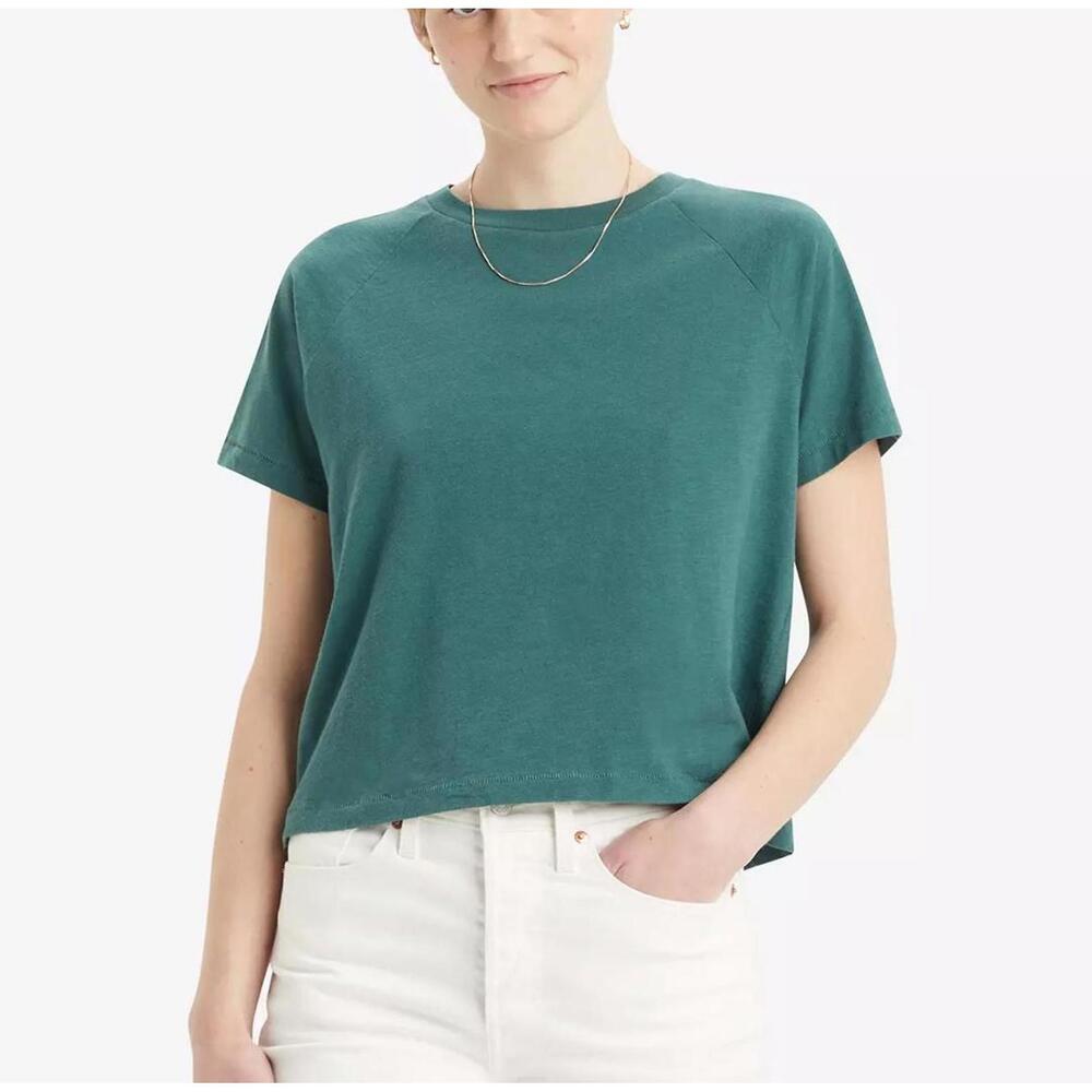 Levi’s Bistro Green Game Day‎ T-Shirt Bistro Green size SMALL NWT
